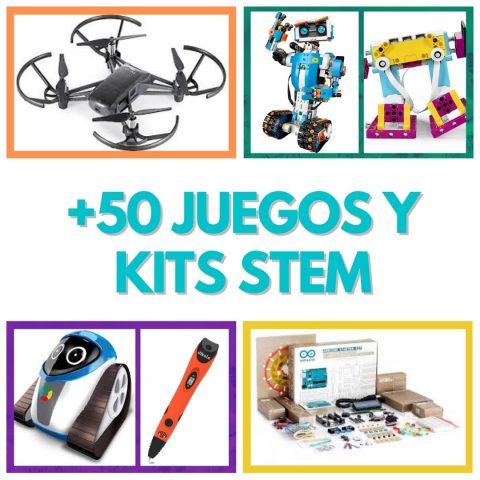 +50 juegos y kits STEAM